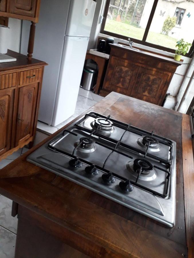 Bed and Breakfast Dependance Du Moulin Galuzot Saint-Vallier  Exterior foto